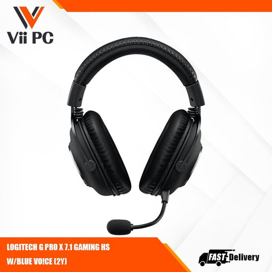 LOGITECH G PRO X 7.1 GAMING HS W/BLUE VO!CE (2Y)