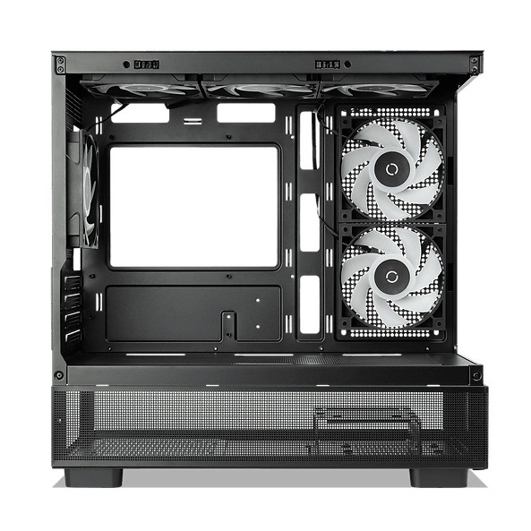 TECWARE INFINITY M ARGB - Omni Link DUAL TEMPERED GLASS MATX CASE - 3 x Omni Link ARGB Fans Included(2 side 1 rear), 360mm radiator(3x 120mm)