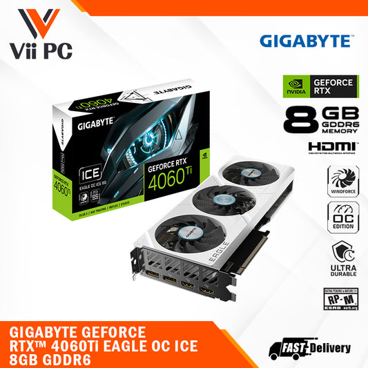 GIGABYTE GeForce RTX4060 Ti/RTX4060Ti/RTX 4060 Ti/RTX 4060TI/RTX 4060Ti EAGLE OC ICE 8GB GDDR6 Graphics Cards