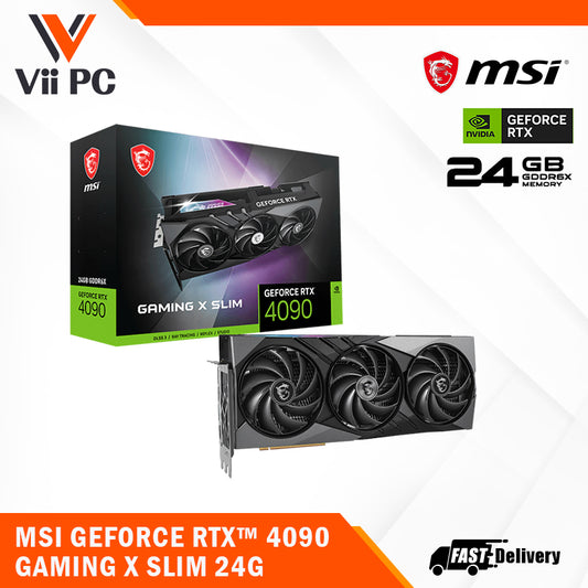 MSI GeForce RTX™ 4090/RTX4090/RTX 4090 GAMING X SLIM 24GB GDDR6X Graphics Cards