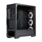 Cooler Master MASTERBOX 520 ARGB ATX PC Case With TG BLACK/WHITE