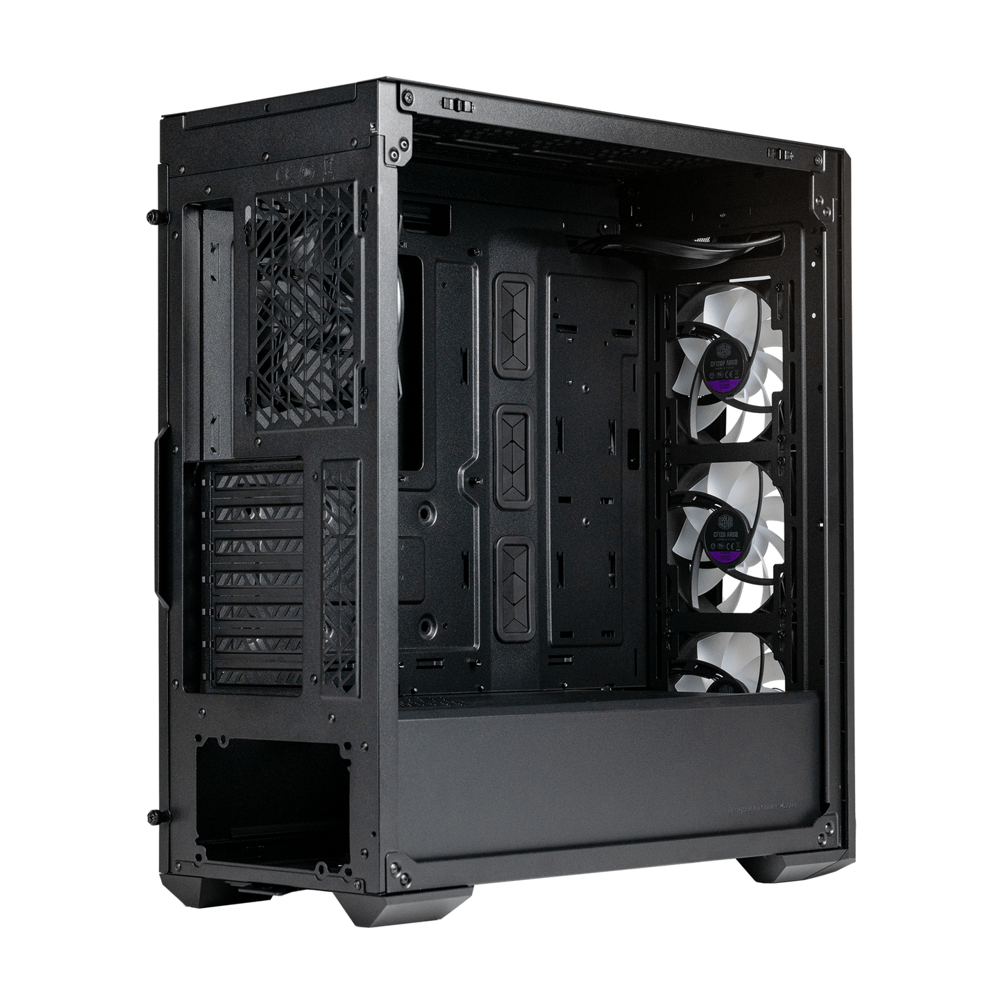 Cooler Master MASTERBOX 520 ARGB ATX PC Case With TG BLACK/WHITE