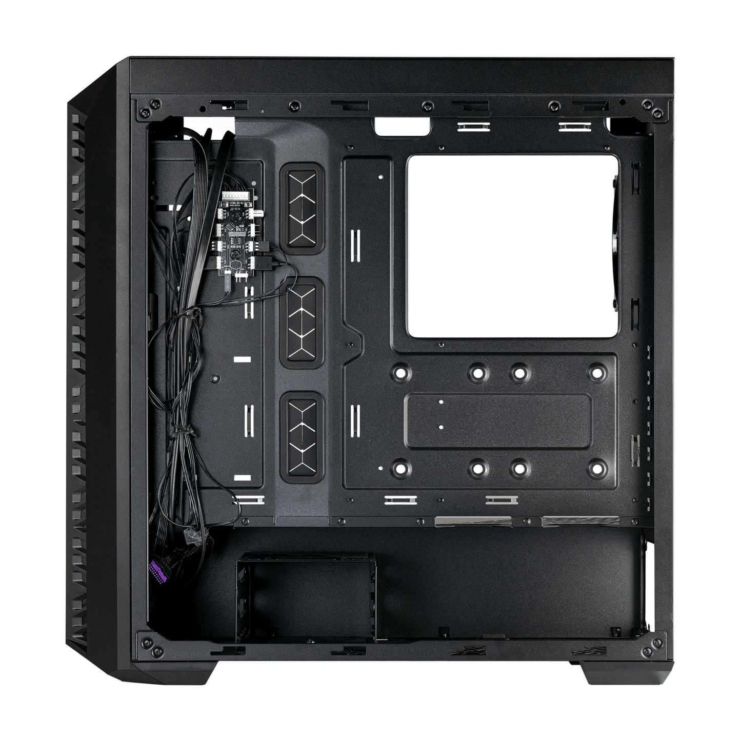 Cooler Master MASTERBOX 520 ARGB ATX PC Case With TG BLACK/WHITE