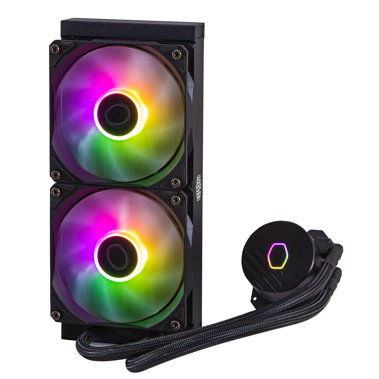 COOLER MASTER MASTERLIQUID 240L Core ARGB Black/White CPU Liquid Cooler