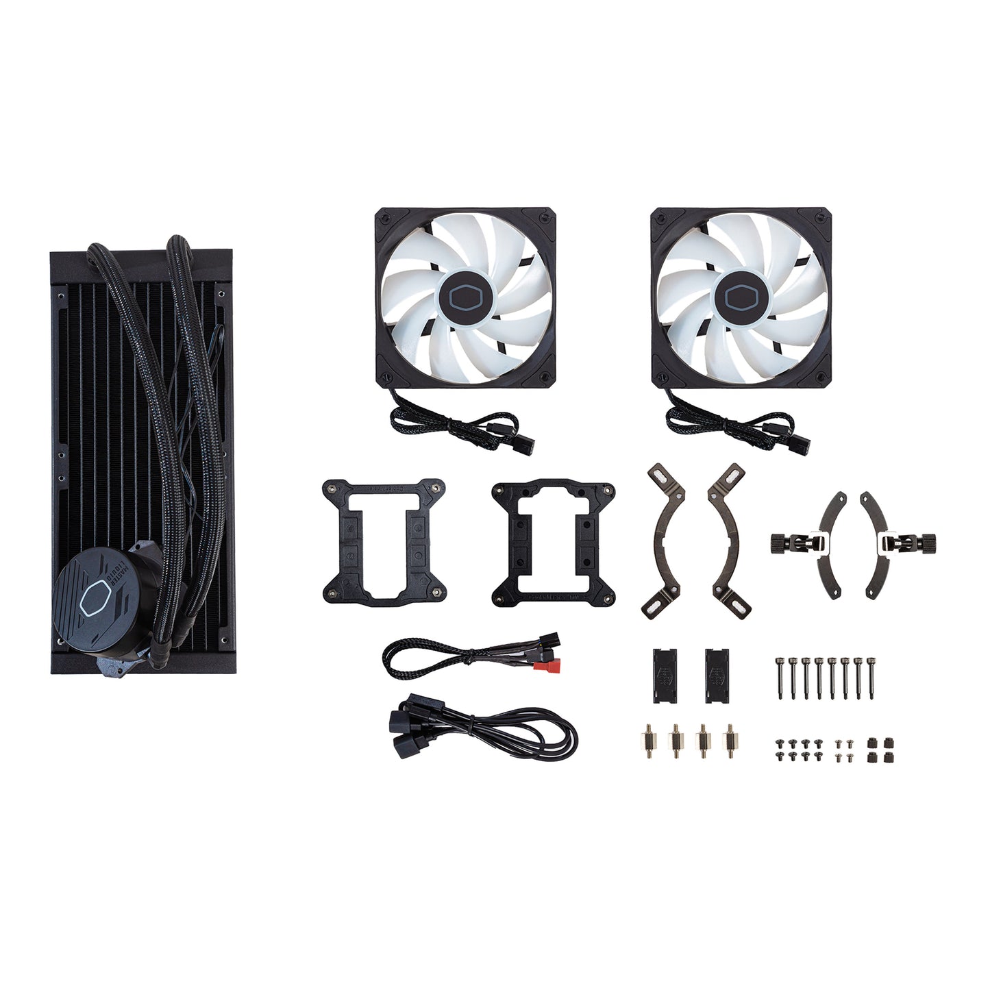 COOLER MASTER MASTERLIQUID 240L Core ARGB Black/White CPU Liquid Cooler