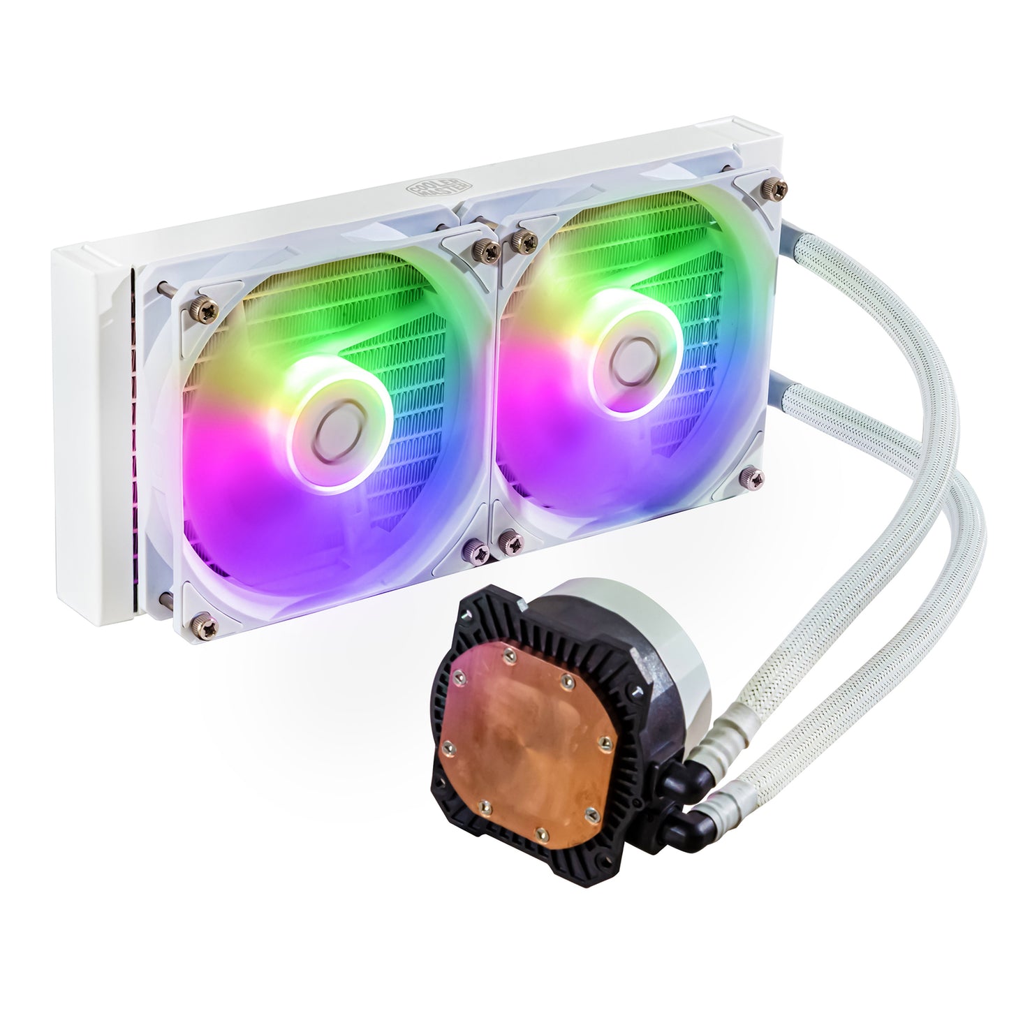 COOLER MASTER MASTERLIQUID 240L Core ARGB Black/White CPU Liquid Cooler