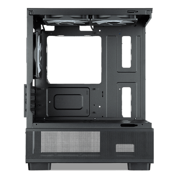 TECWARE INFINITY M2 ARGB OMNI LINK DUAL TEMPERED GLASS MATX CASE - 3x ARGB Omni Link Fans Included, Same High Performance and Reliability as OMNI PWM fans