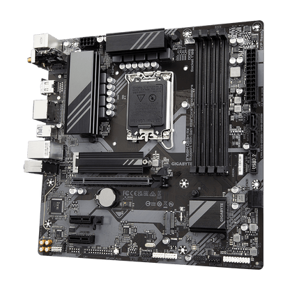 GIGABYTE B760M DS3H AX (rev. 1.x) LGA1700 socket/Wi-Fi 6E/DDR5 Support/2.5GbE LAN/ULTRA DURABLE MATX Motherboard
