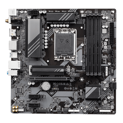 GIGABYTE B760M DS3H AX (rev. 1.x) LGA1700 socket/Wi-Fi 6E/DDR5 Support/2.5GbE LAN/ULTRA DURABLE MATX Motherboard