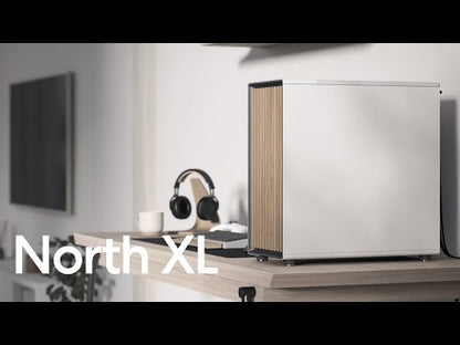 Fractal Design North XL (Charcoal Black/Chalk White) (Mesh/Tempered Glass) E-ATX/ATX/mATX/Mini-ITX CASE Wood Chassis