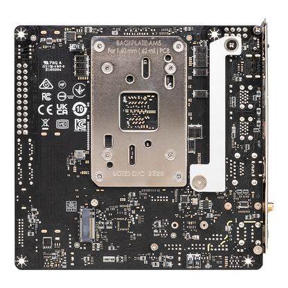 MSI MPG B650I EDGE WIFI AM5 Mini-ITX Motherboard + AMD Ryzen 7 7800X3D (AM5) Processor BUNDLE