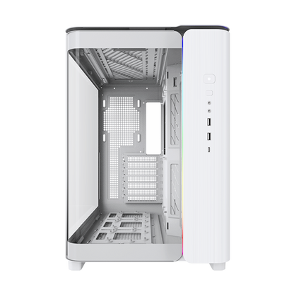 Montech KING 95 WHITE Tempered Glass ATX Middle Tower Case (Dynamic Duo Airflow Modes)