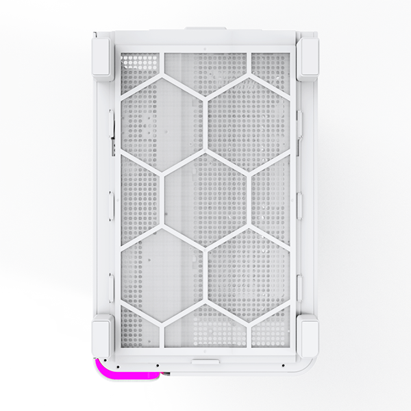 Montech KING 95 WHITE Tempered Glass ATX Middle Tower Case (Dynamic Duo Airflow Modes)