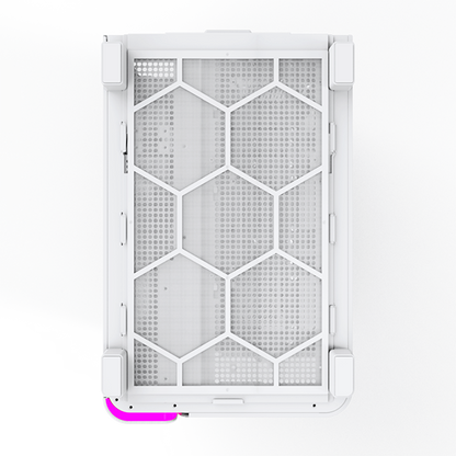 Montech KING 95 WHITE Tempered Glass ATX Middle Tower Case (Dynamic Duo Airflow Modes)