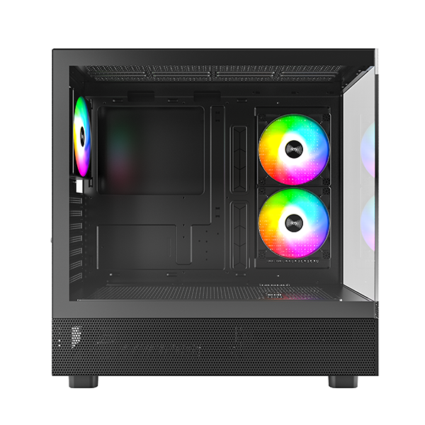 MONTECH XR Mid -Tower Chassis Case - BLACK/WHITE