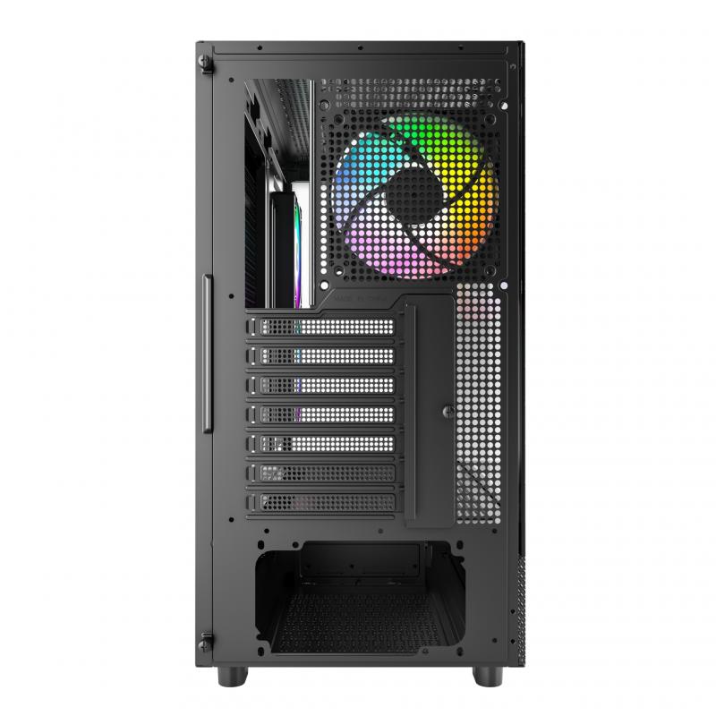 MONTECH XR Mid -Tower Chassis Case - BLACK/WHITE