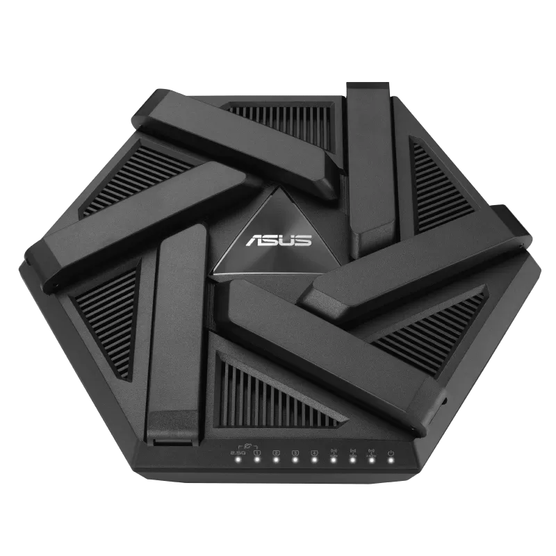 ASUS RT-AXE7800 Tri-band WiFi 6E (802.11ax) Router, New 6GHz Band, ASUS Safe Browsing, Enhanced Network Security with AiProtection Pro and Instant Guard Sharable Secure VPN, Free Parental Controls, 2.5G Port, Link Aggregation