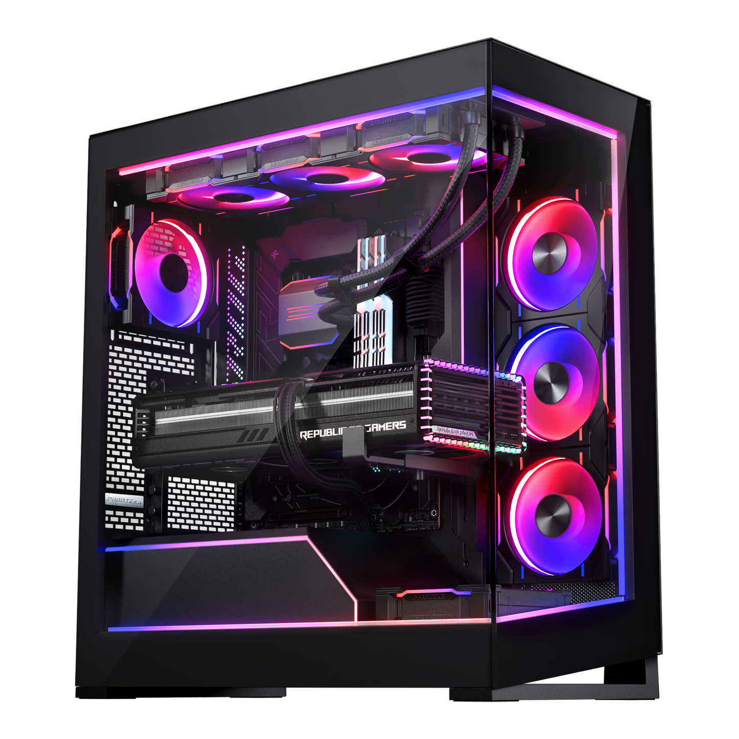 PHANTEKS NV5 Series Black/White ATX/Micro-ATX/Mini-ITX/E-ATX Casing