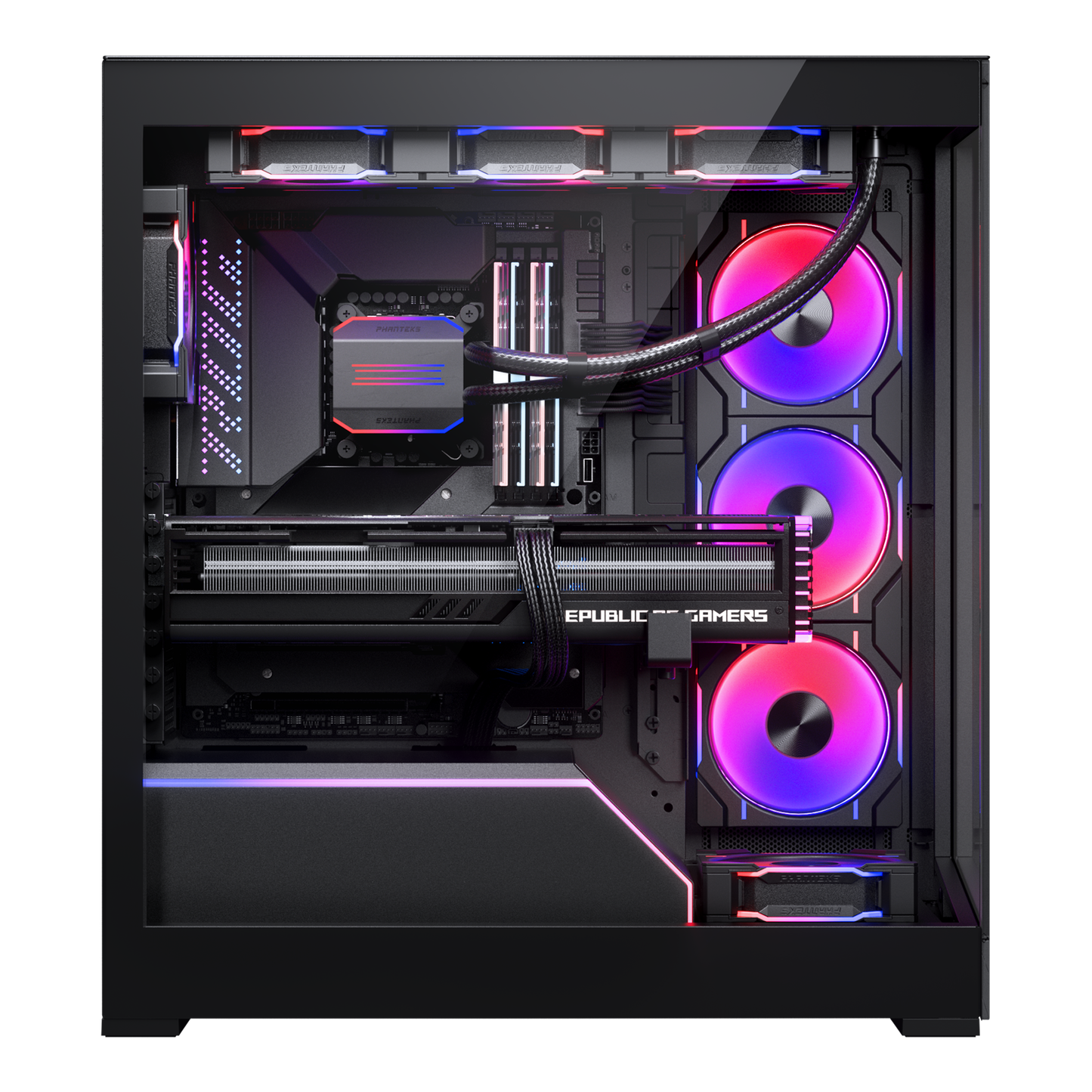 PHANTEKS NV5 Series Black/White ATX/Micro-ATX/Mini-ITX/E-ATX Casing