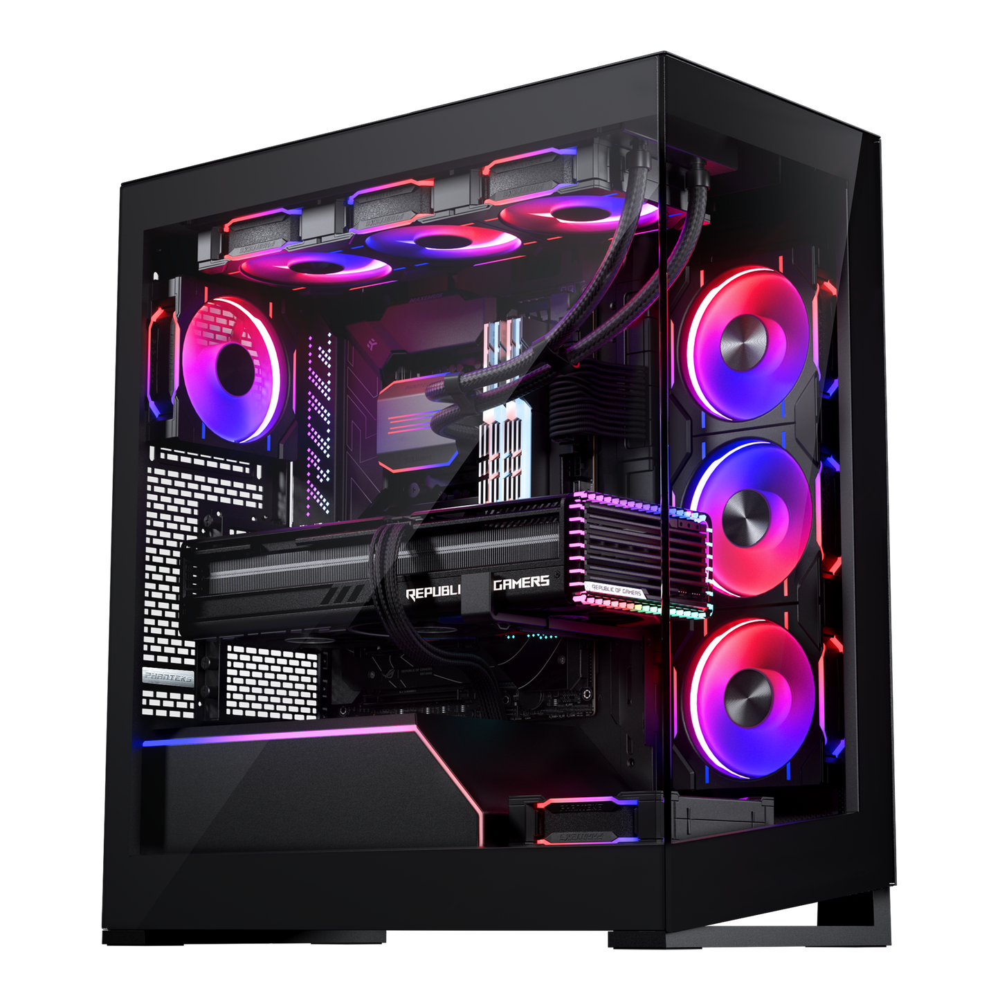 PHANTEKS NV5 Series Black/White ATX/Micro-ATX/Mini-ITX/E-ATX Casing