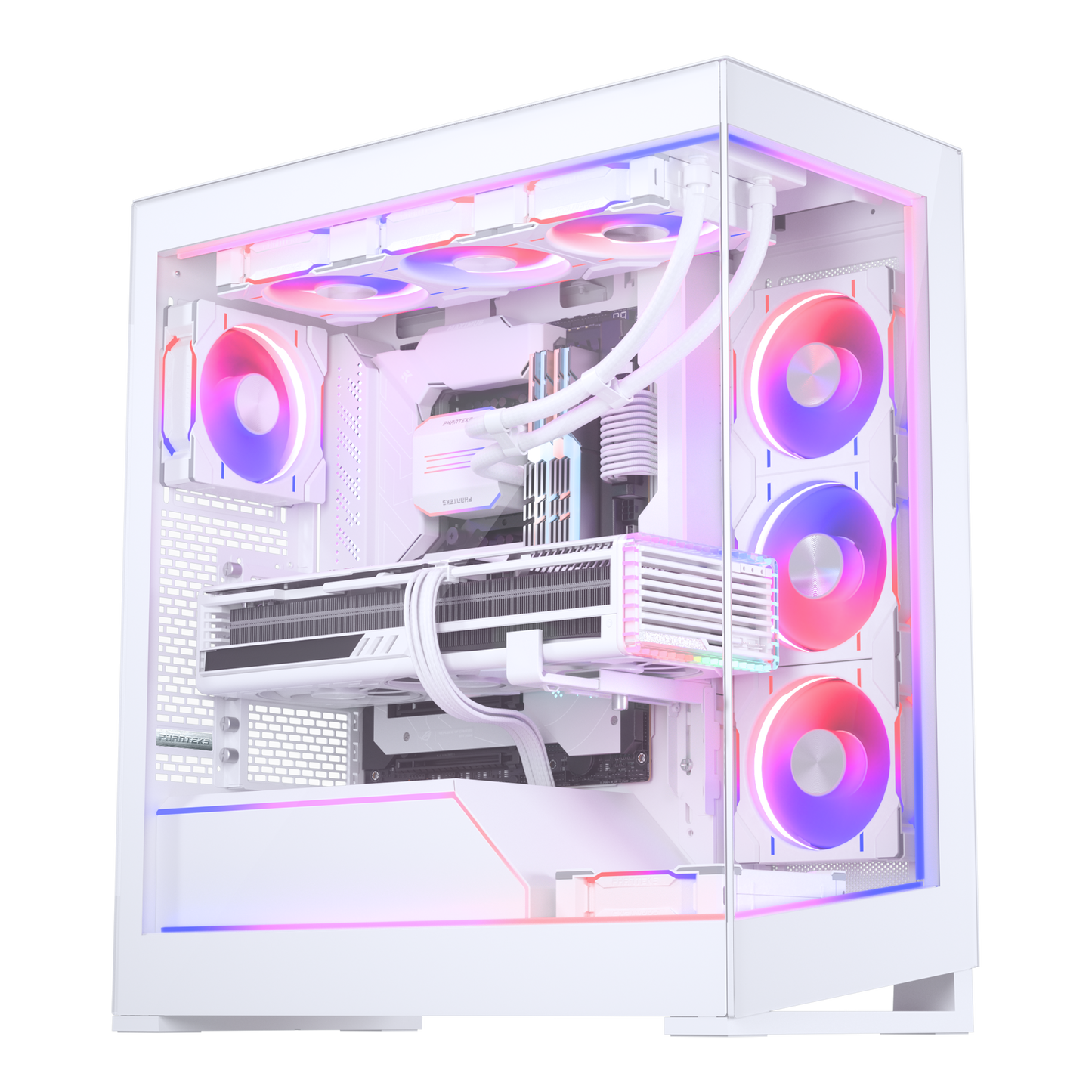 PHANTEKS NV5 Series Black/White ATX/Micro-ATX/Mini-ITX/E-ATX Casing