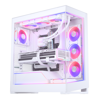 PHANTEKS NV5 Series Black/White ATX/Micro-ATX/Mini-ITX/E-ATX Casing