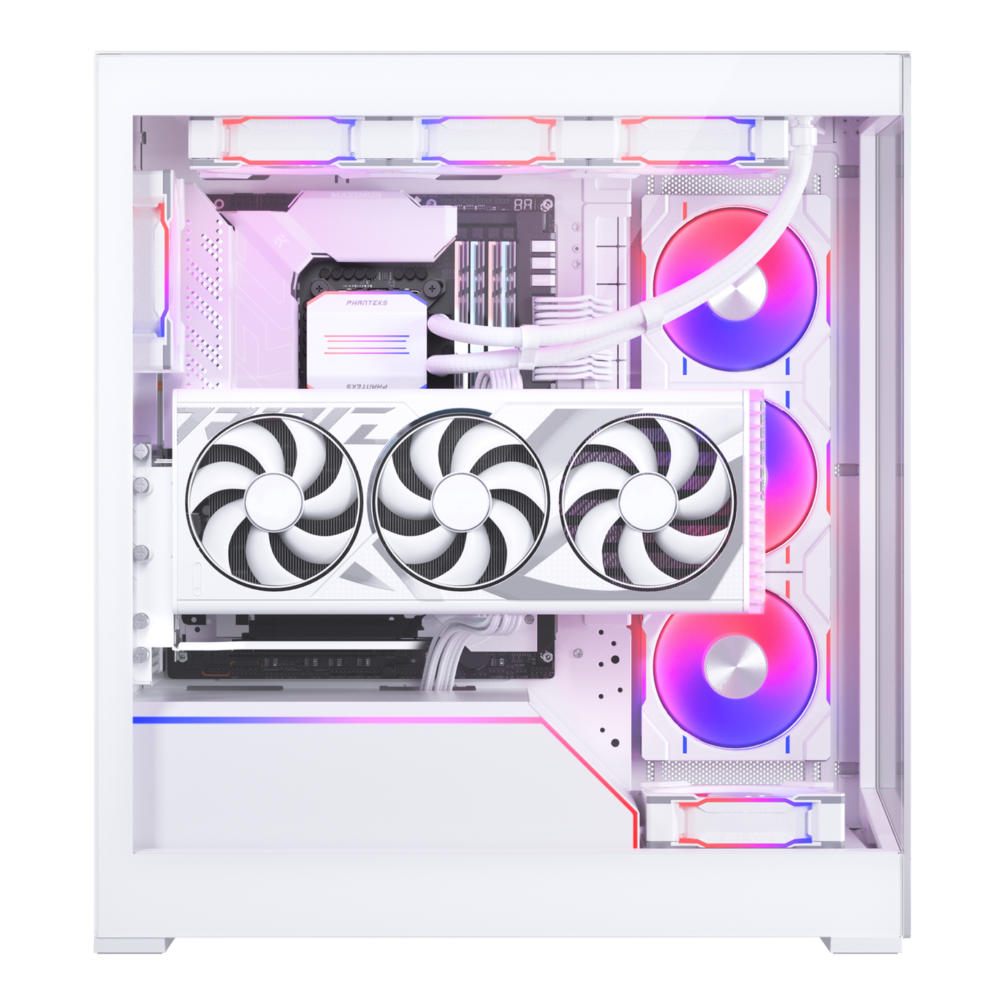 PHANTEKS NV5 Series Black/White ATX/Micro-ATX/Mini-ITX/E-ATX Casing