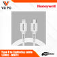 Honeywell Type C to Lightning cable 1.8Mtr - BLACK/WHITE Platinum Series/1 Year Warranty