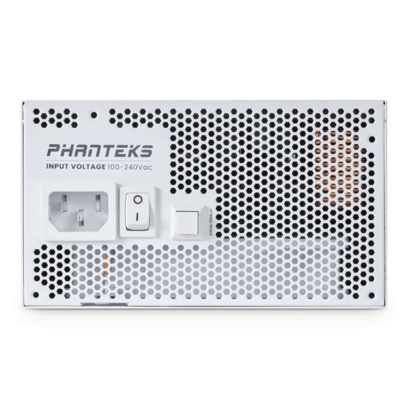 PHANTEKS AMP GH PCIe Gen 5.1 ATX 3.1 Fully Modular PSU (750W/850W/1000W) - BLACK/WHITE