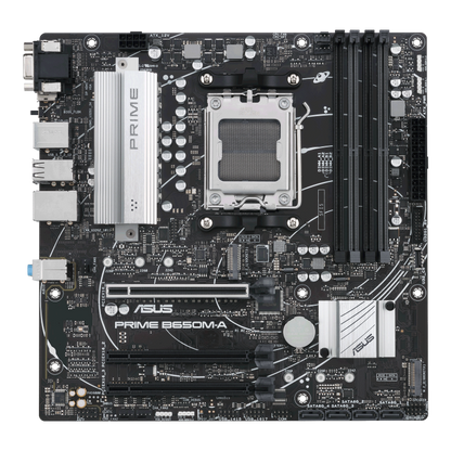 ASUS TUF GAMING LC 240 ARGB AIO CPU Liquid Cooler + ASUS PRIME B650M-A AM5, 2 x M.2, MATX Motherboard (AIO Cooler BUNDLE)