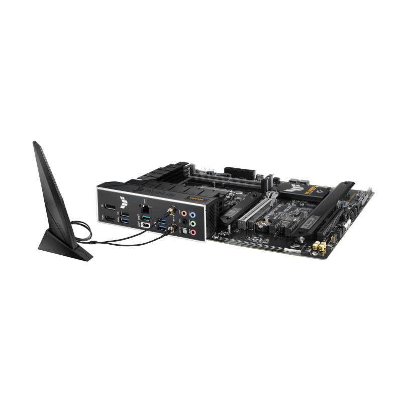 ASUS TUF GAMING LC 240 ARGB AIO CPU Liquid Cooler + ASUS TUF GAMING B760-PLUS WIFI 6 DDR5 INTEL LGA1700 ATX Motherboard (AIO Cooler BUNDLE)