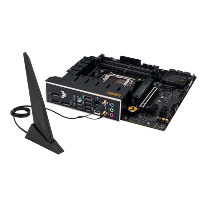 ASUS TUF GAMING B650M-E WIFI AMD Socket AM5 4 x DIMM slots DDR5 Wi-Fi 6 M-ATX GAMING MOTHERBOARD