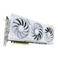 ASUS TUF Gaming GeForce RTX™ 4070 Ti White OC Edition 12GB GDDR6X Graphic Cards with DLSS 3, lower temps, and enhanced durability