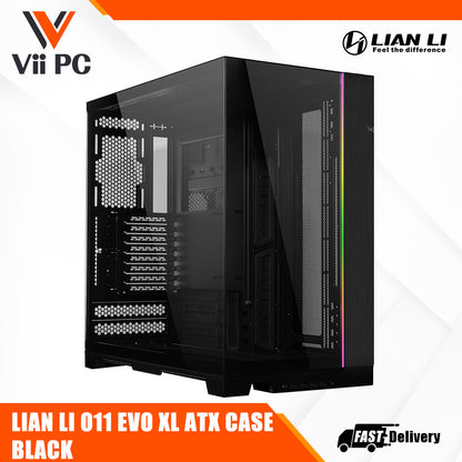 Lian Li O11 Dynamic EVO XL Full-Tower Gaming Case Black or White Color